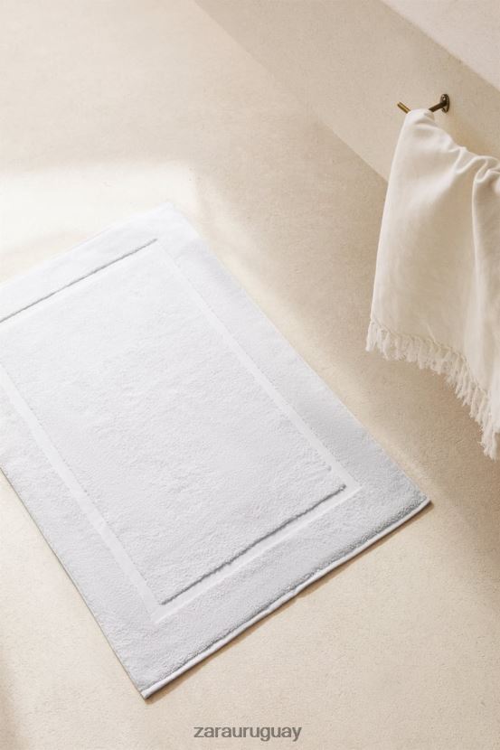 Zara alfombra de baño extra suave unisexo H6RHL21724 gris claro accesorios