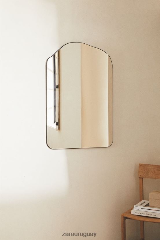 Zara espejo de forma irregular unisexo H6RHL21722 original accesorios