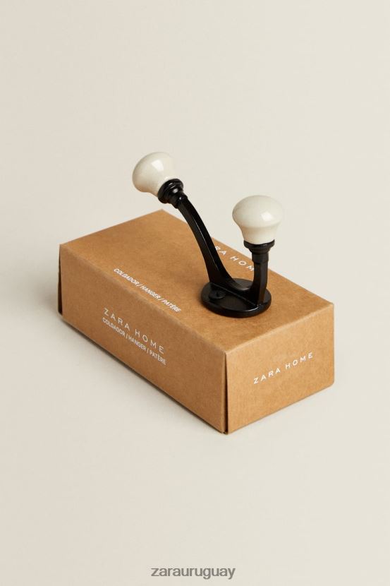 Zara gancho de cerámica unisexo H6RHL21733 gris accesorios