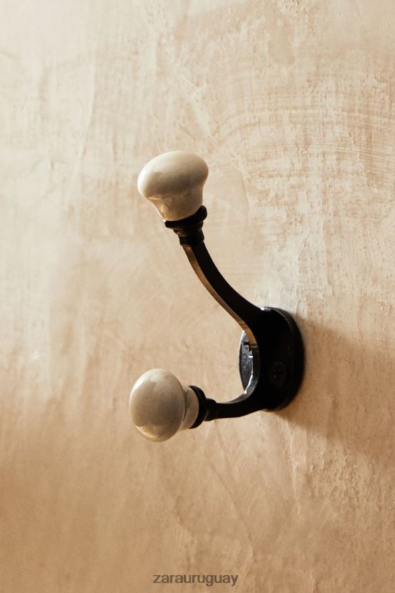 Zara gancho de cerámica unisexo H6RHL21733 gris accesorios