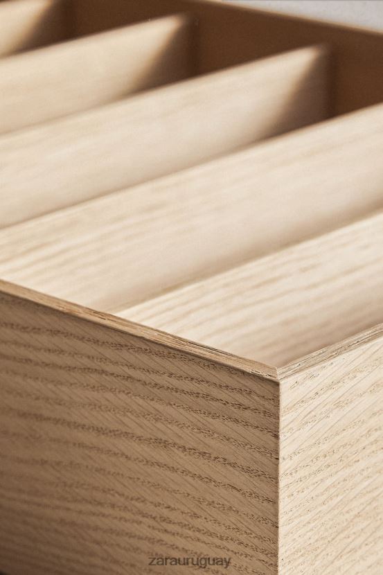 Zara bandeja de cubiertos 01 unisexo H6RHL21694 beige claro accesorios