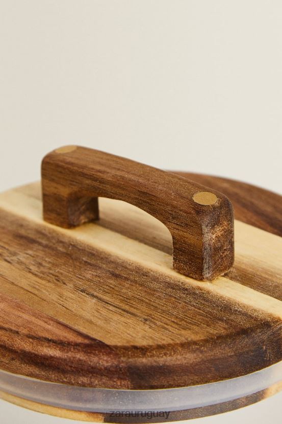 Zara tarro mediano ancho unisexo H6RHL21686 beige claro accesorios