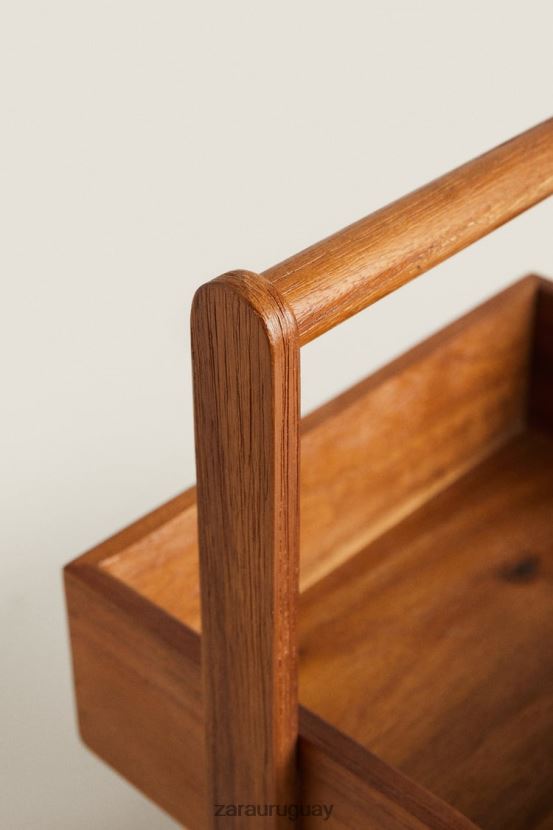 Zara unidad de almacenamiento unisexo H6RHL21681 marrón accesorios