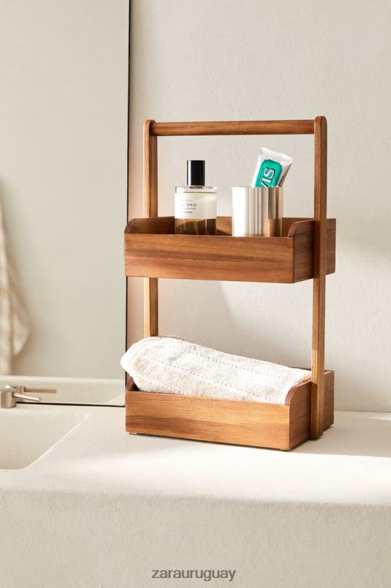 Zara unidad de almacenamiento unisexo H6RHL21681 marrón accesorios