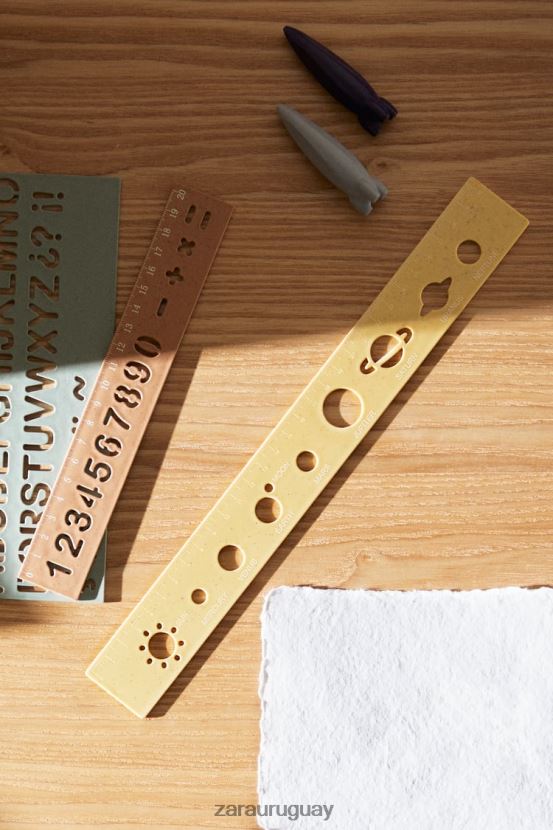 Zara gobernante del planeta unisexo H6RHL21582 amarillo accesorios