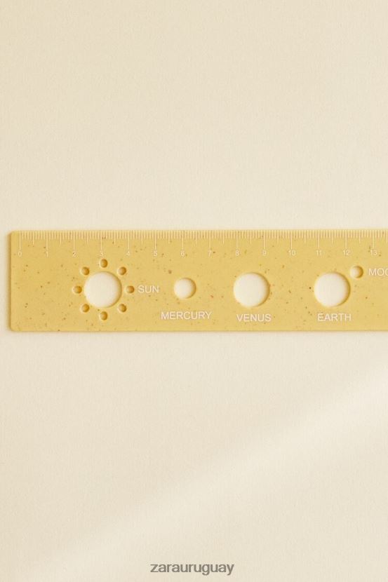 Zara gobernante del planeta unisexo H6RHL21582 amarillo accesorios