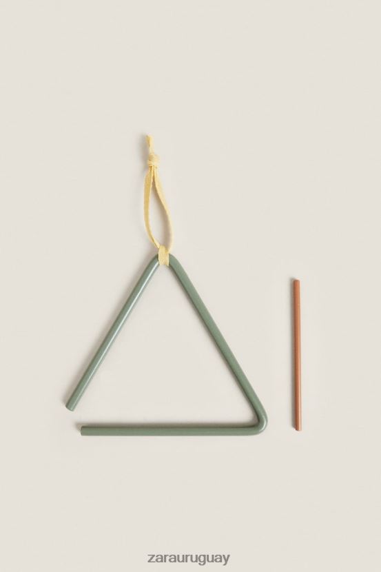 Zara juguete triangulo musical unisexo H6RHL21589 Mar verde accesorios