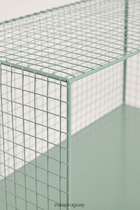 Zara librero metalico con puertas unisexo H6RHL21592 verde accesorios