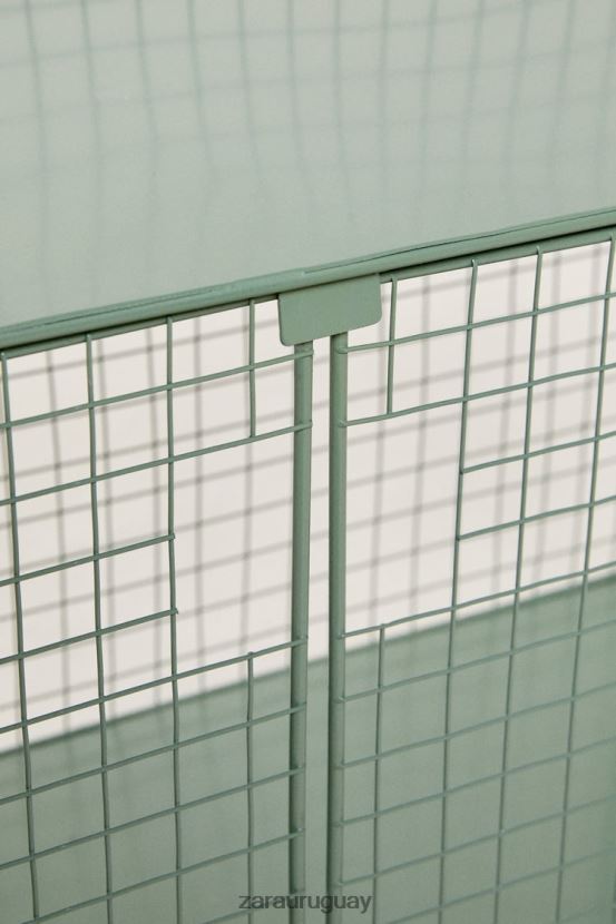 Zara librero metalico con puertas unisexo H6RHL21592 verde accesorios
