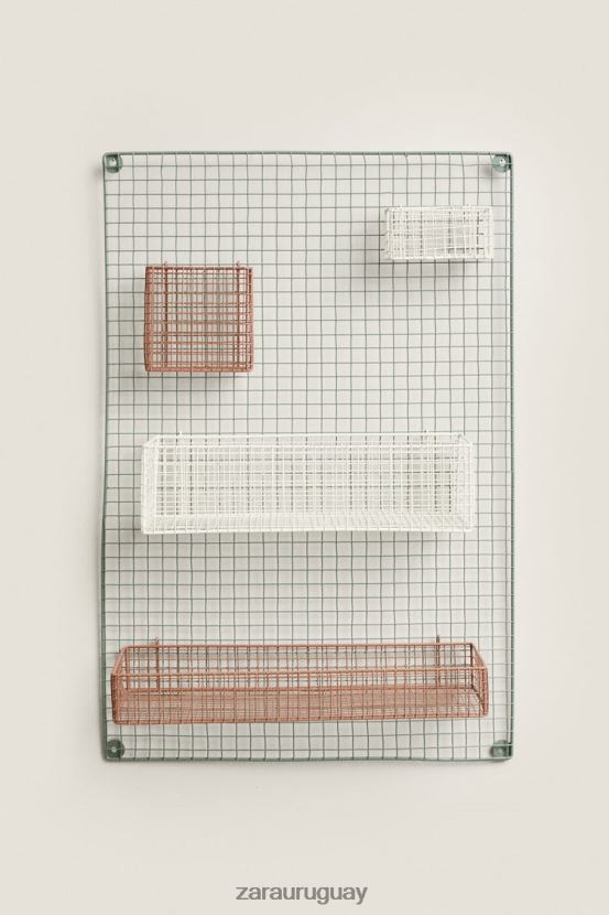 Zara organizador colgante de metal unisexo H6RHL21593 verde accesorios