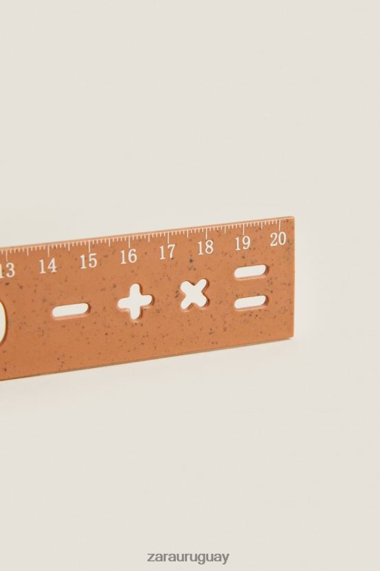 Zara reglas de números y alfabetos (paquete de 2) unisexo H6RHL21581 multicolor accesorios