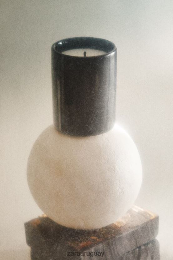 Zara (80 g) vela perfumada de algodón ligero unisexo H6RHL21760 piedra accesorios