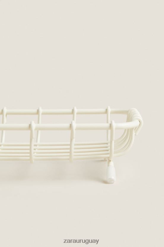 Zara bandeja estropajo unisexo H6RHL21783 crema accesorios