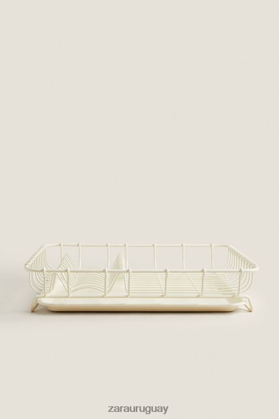Zara escurridor con bandeja unisexo H6RHL21782 crema accesorios