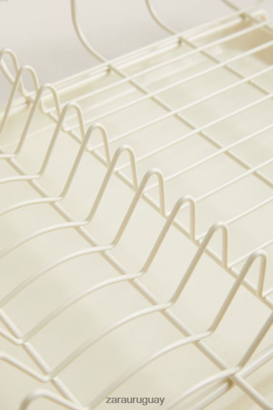 Zara escurridor con bandeja unisexo H6RHL21782 crema accesorios