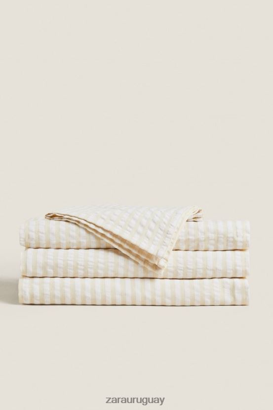 Zara mantel a rayas unisexo H6RHL21670 crudo accesorios