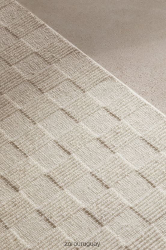 Zara alfombra 01 - vvd unisexo H6RHL21656 crema accesorios