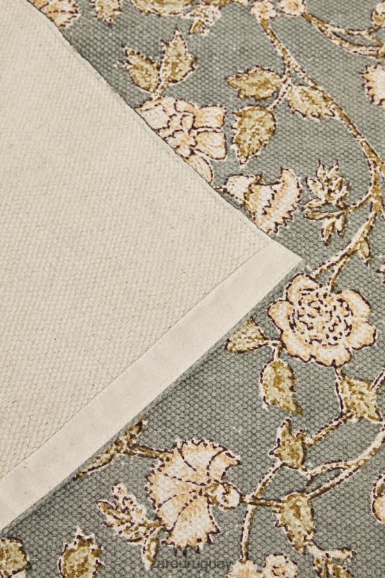 Zara alfombra con estampado floral unisexo H6RHL21641 multicolor accesorios