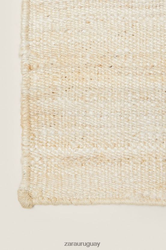 Zara alfombra de yute. unisexo H6RHL21646 beige claro accesorios