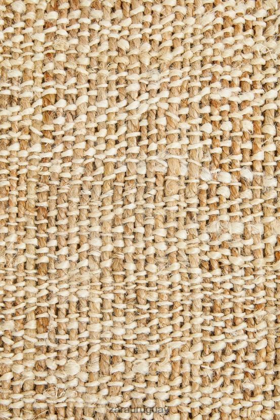 Zara alfombra de yute. unisexo H6RHL21647 beige claro accesorios