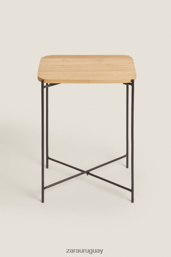 Zara mesa auxiliar de roble unisexo H6RHL21631 negro accesorios