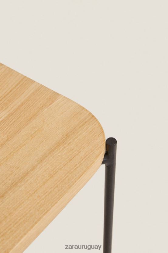 Zara mesa auxiliar de roble unisexo H6RHL21631 negro accesorios