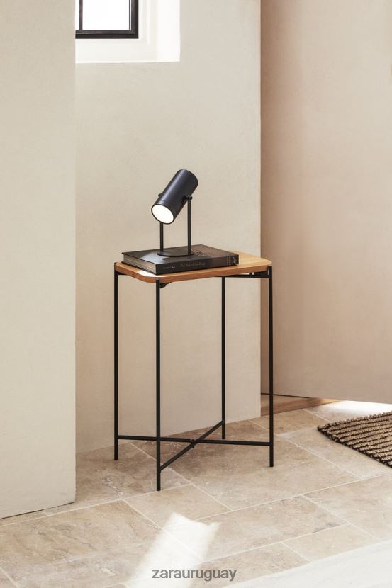 Zara mesa auxiliar de roble unisexo H6RHL21631 negro accesorios