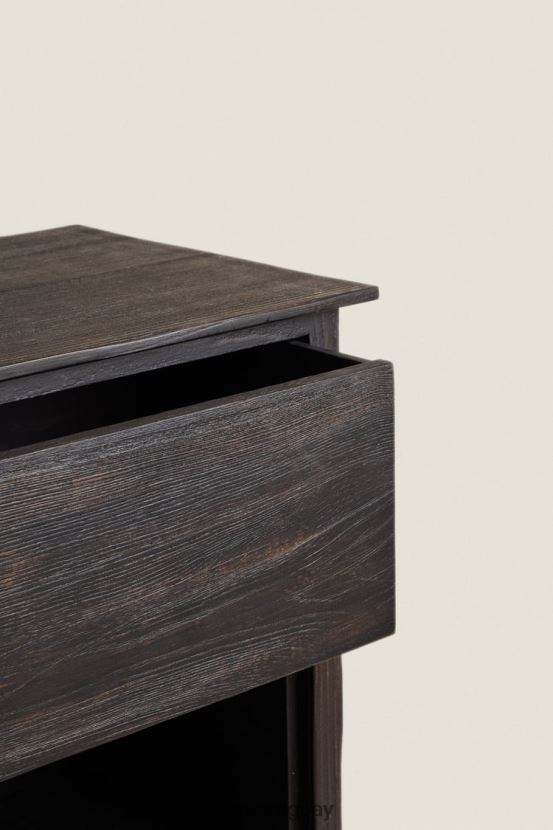 Zara mesita de noche de fresno unisexo H6RHL21627 negro accesorios