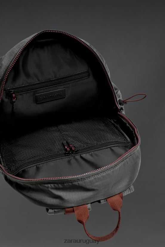 Zara mochila tecnica hombres H6RHL21278 gris accesorios