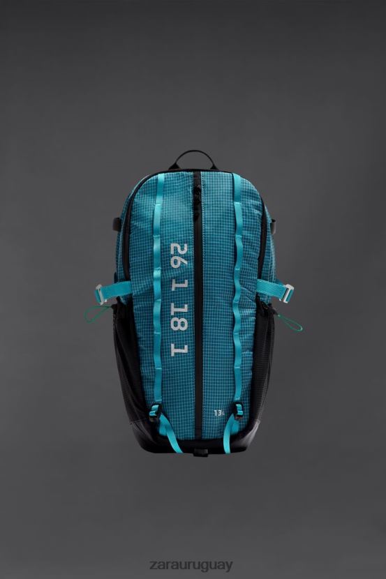 Zara mochila tecnica hombres H6RHL21280 azul accesorios