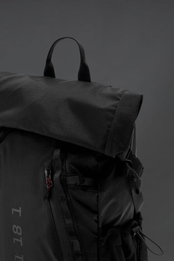 Zara mochila tecnica hombres H6RHL21282 negro accesorios