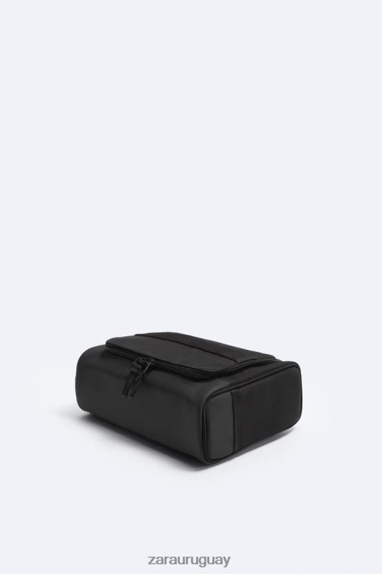 Zara neceser colgante hombres H6RHL21287 negro accesorios