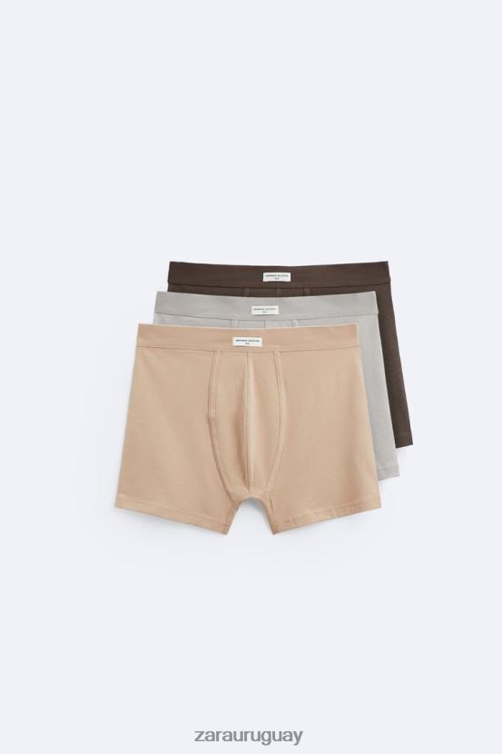 Zara Paquete de 3 boxers blandos hombres H6RHL21427 varios accesorios