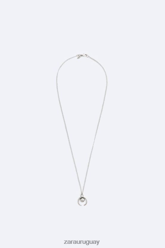 Zara cadena de encanto hombres H6RHL21496 plata accesorios