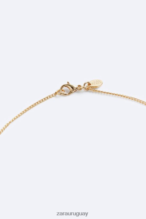 Zara cadena de eslabones metálicos hombres H6RHL21498 oro accesorios