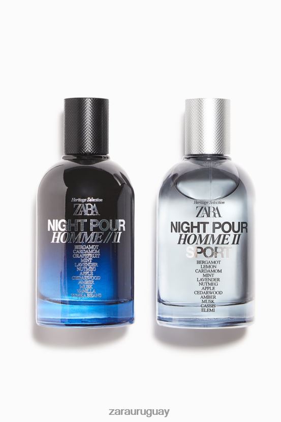Zara night pour homme ii + night pour homme ii sport 100 ml hombres H6RHL21386 original accesorios