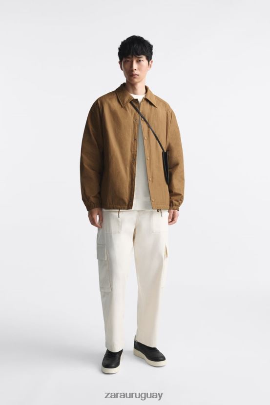 Zara zapatillas retro de varias piezas hombres H6RHL21269 negro calzado