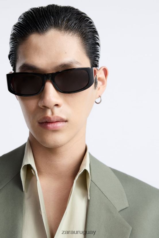 Zara chaqueta de traje hombres H6RHL21146 verde ropa