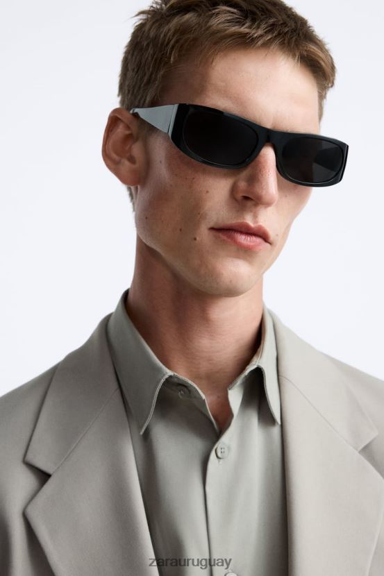 Zara traje relajado hombres H6RHL21161 visón ropa