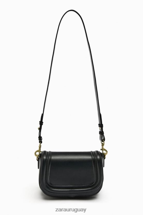 Zara bolso bandolera mujer H6RHL2751 negro accesorios