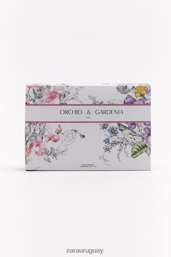 Zara gardenia 30 ml (1.0 fl. oz) + orquídea 30 ml (1.0 fl. oz) mujer H6RHL2807 original accesorios