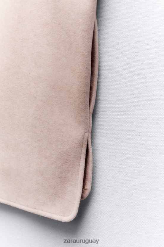 Zara sobrecamisa suave mujer H6RHL213 rosa ropa