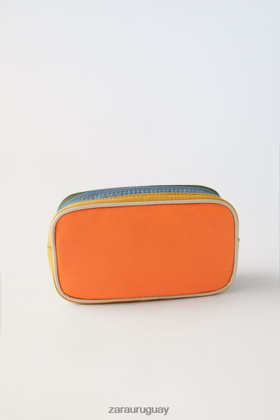 Zara bolsa acolchada multicolor niños H6RHL21557 naranja accesorios