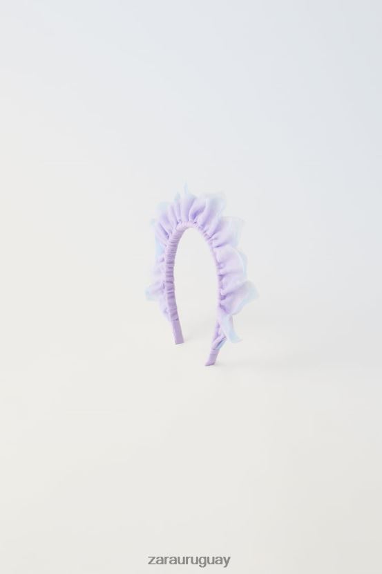Zara diadema de tul para disfraz niños H6RHL21610 color de malva accesorios