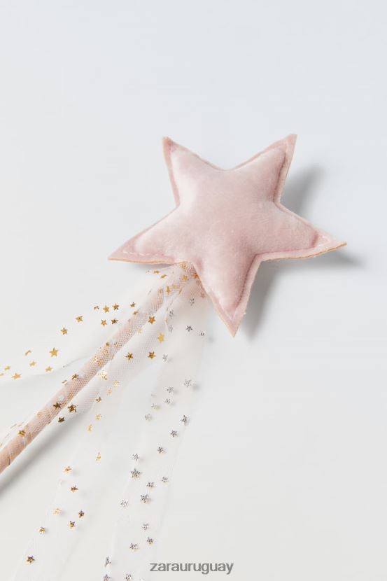 Zara Varita de estrella de disfraz de tul brillante niños H6RHL21622 rosa ropa
