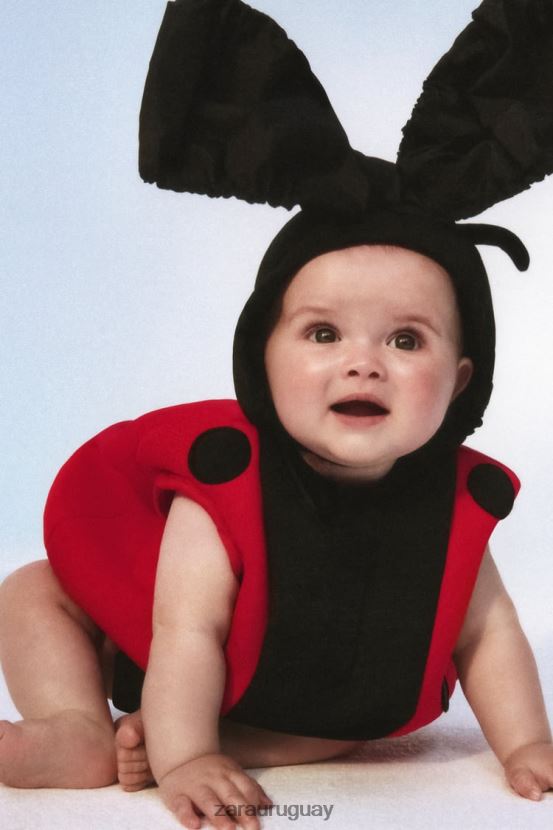 Zara disfraz de bebe/mariquita niños H6RHL21625 rojo ropa