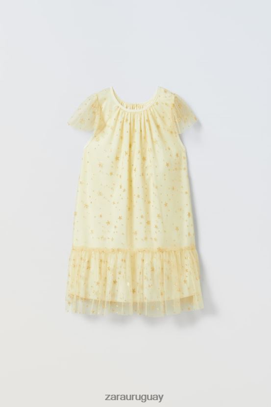 Zara disfraz de hada con diamantes de imitación niños H6RHL21596 dorado ropa