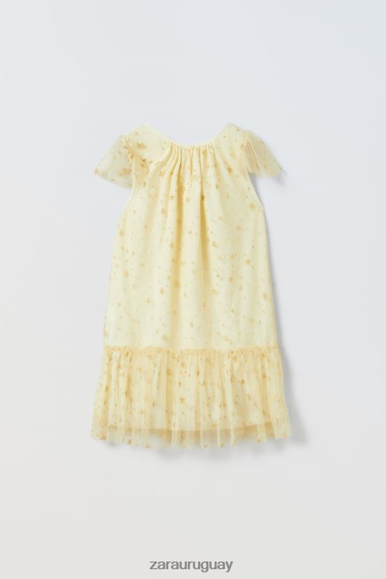 Zara disfraz de hada con diamantes de imitación niños H6RHL21596 dorado ropa