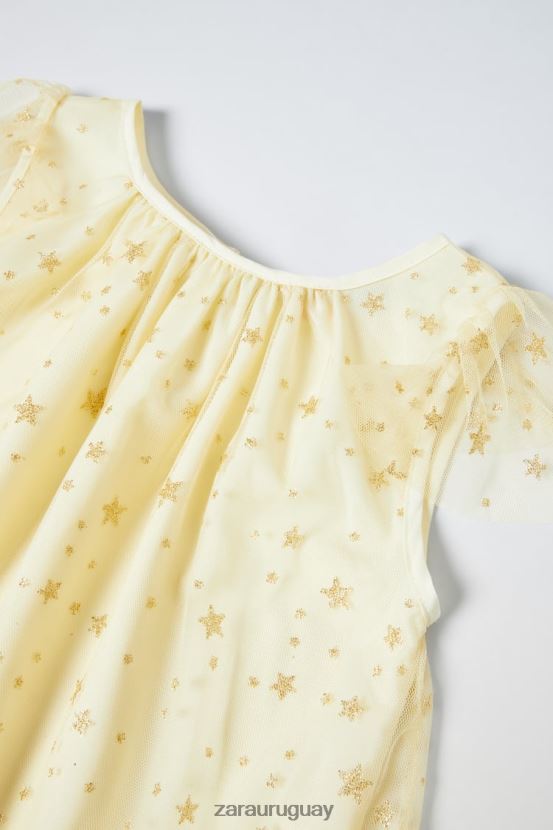 Zara disfraz de hada con diamantes de imitación niños H6RHL21596 dorado ropa