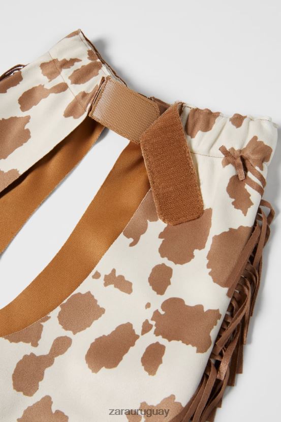 Zara disfraz de vaquero niños H6RHL21614 marrón ropa